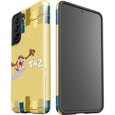 Looney Tunes Tasmanian Devil Swirl Cream Galaxy S21 5G Pro Case