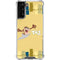 Looney Tunes Tasmanian Devil Swirl Cream Galaxy S21 FE Clear Case