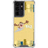 Looney Tunes Tasmanian Devil Swirl Cream Galaxy S21 Ultra 5G Clear Case