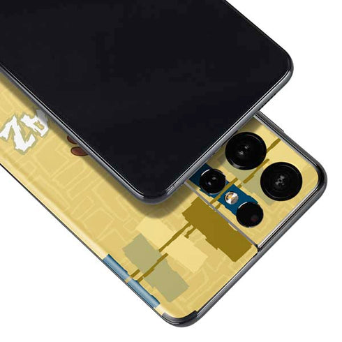 Looney Tunes Tasmanian Devil Swirl Cream Galaxy S21 Ultra 5G Skin