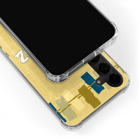 Looney Tunes Tasmanian Devil Swirl Cream Galaxy S24 Plus Clear Case