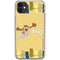 Looney Tunes Tasmanian Devil Swirl Cream iPhone 11 Clear Case