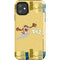 Looney Tunes Tasmanian Devil Swirl Cream iPhone 11 Impact Case