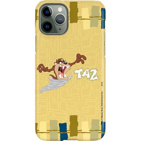 Looney Tunes Tasmanian Devil Swirl Cream iPhone 11 Pro Lite Case