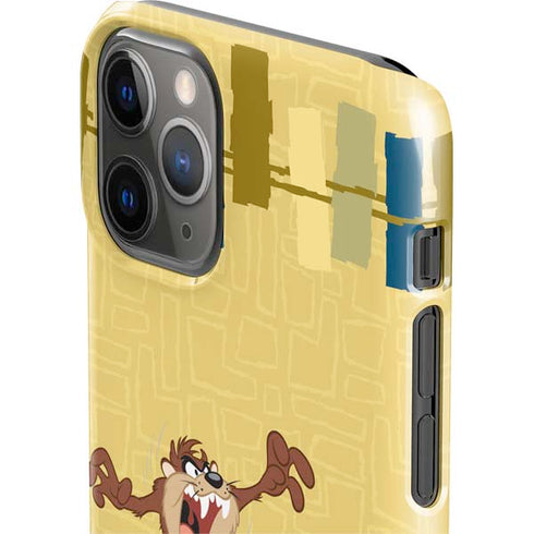 Looney Tunes Tasmanian Devil Swirl Cream iPhone 11 Pro Lite Case