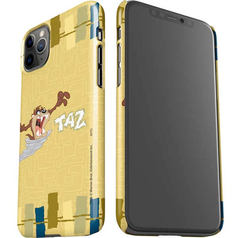 Looney Tunes Tasmanian Devil Swirl Cream iPhone 11 Pro Max Lite Case