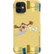Looney Tunes Tasmanian Devil Swirl Cream iPhone 12 Mini Lite Case