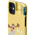 Looney Tunes Tasmanian Devil Swirl Cream iPhone 12 Mini Lite Case