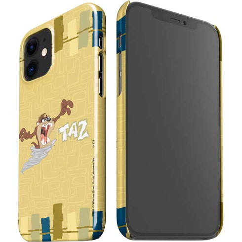 Looney Tunes Tasmanian Devil Swirl Cream iPhone 12 Mini Lite Case