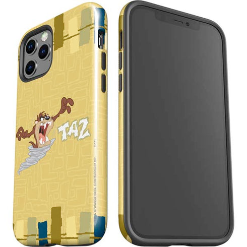 Looney Tunes Tasmanian Devil Swirl Cream iPhone 12 Pro Max Impact Case