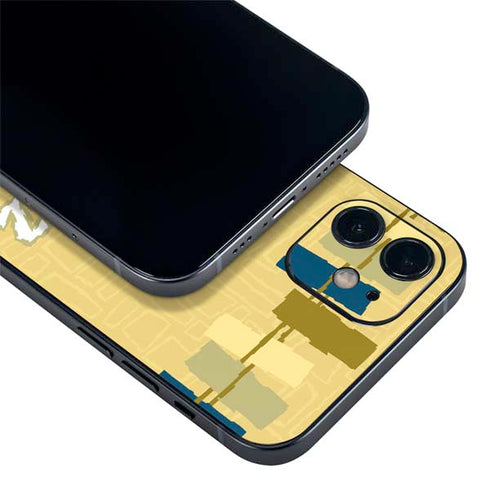 Looney Tunes Tasmanian Devil Swirl Cream iPhone 12 Skin