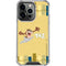 Looney Tunes Tasmanian Devil Swirl Cream iPhone 13 Pro Clear Case