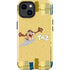 Looney Tunes Tasmanian Devil Swirl Cream iPhone 14 Plus Impact Case