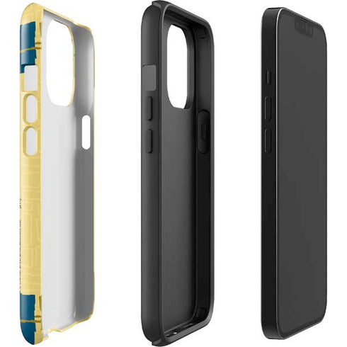 Looney Tunes Tasmanian Devil Swirl Cream iPhone 15 Pro Max Impact Case