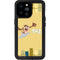 Looney Tunes Tasmanian Devil Swirl Cream iPhone 14 Pro Max Waterproof Case