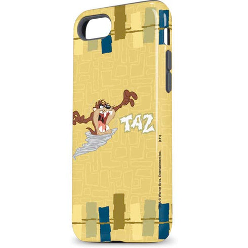 Looney Tunes Tasmanian Devil Swirl Cream iPhone 7 Pro Case