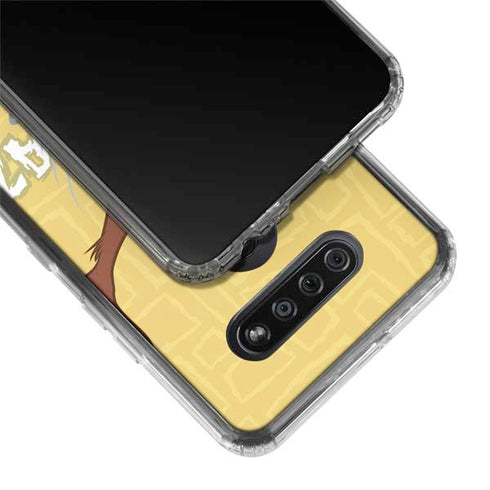 Looney Tunes Tasmanian Devil Swirl Cream LG K51/Q51 Clear Case