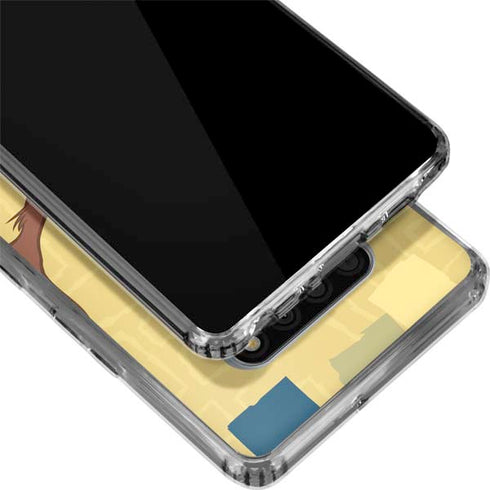 Looney Tunes Tasmanian Devil Swirl Cream LG Stylo 6 Clear Case