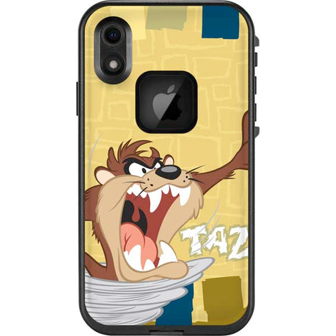 Looney Tunes Tasmanian Devil Swirl Cream LifeProof Fre iPhone Skin