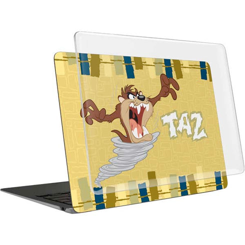 Looney Tunes Tasmanian Devil Swirl Cream MacBook Air 13in (2020) Case plus Skin