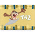 Looney Tunes Tasmanian Devil Swirl Cream MacBook Pro 14in (2021-24) Skin