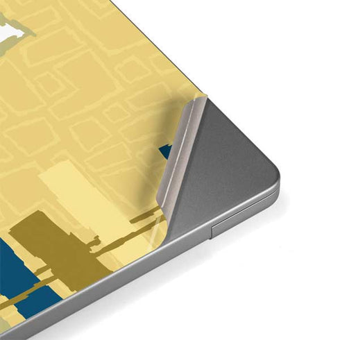 Looney Tunes Tasmanian Devil Swirl Cream MacBook Pro 14in (2021-24) Skin