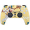 Looney Tunes Tasmanian Devil Swirl Cream PS5 Controller Skin