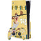 Looney Tunes Tasmanian Devil Swirl Cream PS5 Slim Disk Bundle Skin