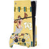 Looney Tunes Tasmanian Devil Swirl Cream PS5 Slim Disk Bundle Skin