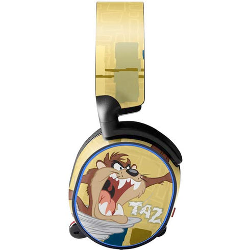 Looney Tunes Tasmanian Devil Swirl Cream SteelSeries Arctis 3 Skin