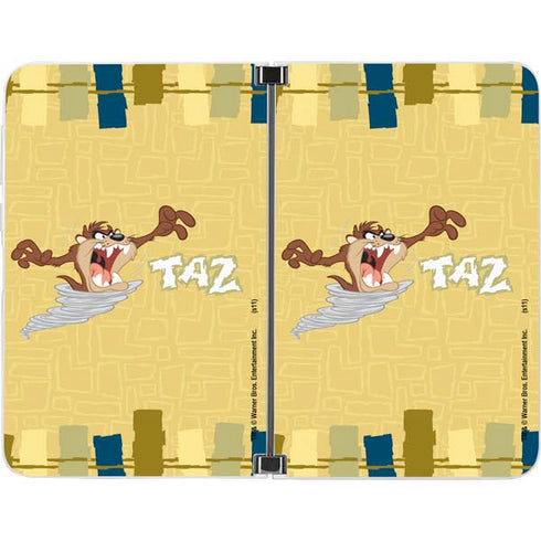 Looney Tunes Tasmanian Devil Swirl Cream Surface Duo Skin