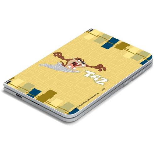 Looney Tunes Tasmanian Devil Swirl Cream Surface Duo Skin
