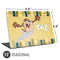 Looney Tunes Tasmanian Devil Swirl Cream Universal Laptop 12in (9.8 x 6.8in) Skin
