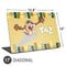 Looney Tunes Tasmanian Devil Swirl Cream Universal Laptop 17in (13.8 x 10in) Skin