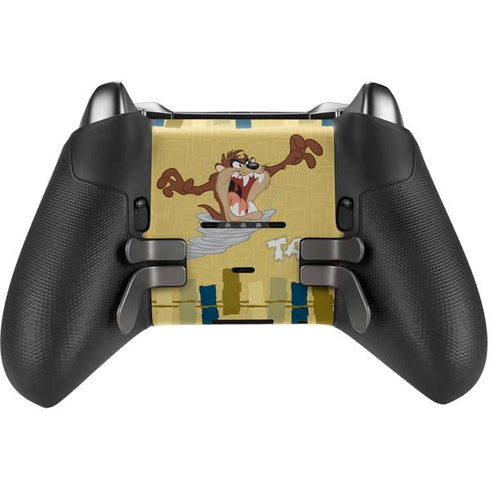 Looney Tunes Tasmanian Devil Swirl Cream Xbox Elite Wireless Controller Series 2 Skin