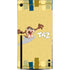 Looney Tunes Tasmanian Devil Swirl Cream Xbox Series X Console Skin