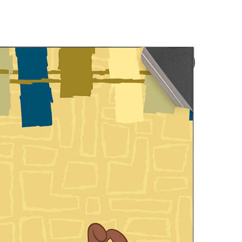 Looney Tunes Tasmanian Devil Swirl Cream Xbox Series X Console Skin