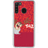 Looney Tunes Tasmanian Devil Swirl Galaxy A21 Clear Case