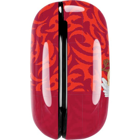 Looney Tunes Tasmanian Devil Swirl Galaxy Buds Pro Skin