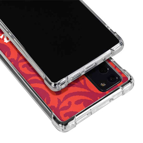 Looney Tunes Tasmanian Devil Swirl Galaxy Note20 5G Clear Case