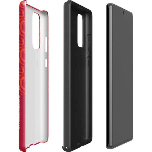 Looney Tunes Tasmanian Devil Swirl Galaxy Note20 5G Pro Case