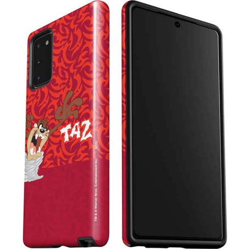 Looney Tunes Tasmanian Devil Swirl Galaxy Note20 5G Pro Case