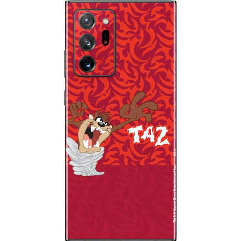 Looney Tunes Tasmanian Devil Swirl Galaxy Note20 Ultra 5G Skin