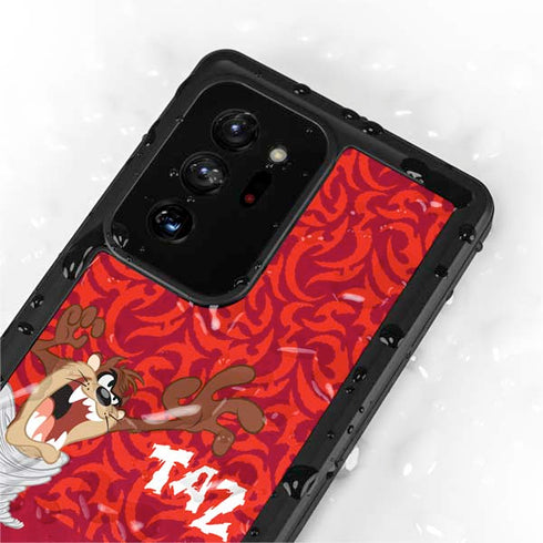 Looney Tunes Tasmanian Devil Swirl Galaxy Note20 Ultra 5G Waterproof Case