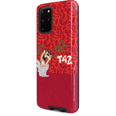 Looney Tunes Tasmanian Devil Swirl Galaxy S20 Plus Pro Case