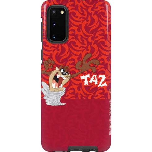 Looney Tunes Tasmanian Devil Swirl Galaxy S20 Pro Case