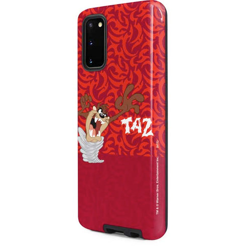 Looney Tunes Tasmanian Devil Swirl Galaxy S20 Pro Case