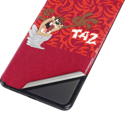 Looney Tunes Tasmanian Devil Swirl Galaxy S21 Plus 5G Skin