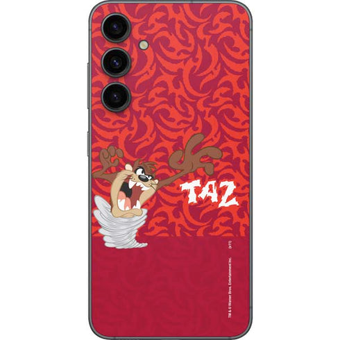 Looney Tunes Tasmanian Devil Swirl Galaxy S23 FE Skin