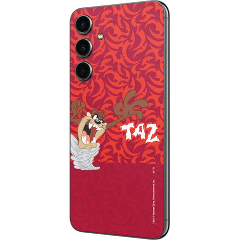 Looney Tunes Tasmanian Devil Swirl Galaxy S23 FE Skin